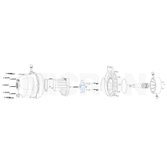 ROTOR 4 PALHETAS SELO MOLHADO