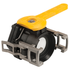 VALVULA ESFERA MANUAL DRY MATE EM PP CONECTOR FEMEA 3