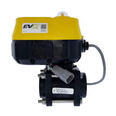 VALVULA ESFERA ELÉTRICA EVX ROSCA 1   FULL PORT 0.75 S 4 FIOS