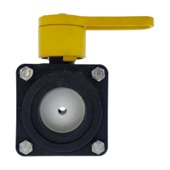 VALVULA ESFERA MANUAL STUBBY 2 VIAS FLANGES 2