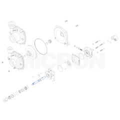 EIXO PARA MOTOR HIDRAULICO HM4C