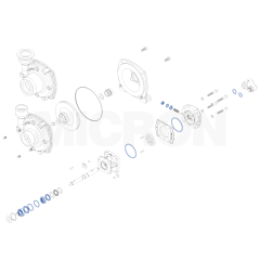 KIT REPARO DO MOTOR HIDRAULICO