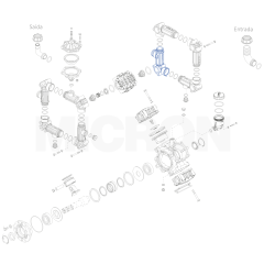 COLETOR DE ENTRADA PARA BOMBAS ZETA 170/200 1.1/2