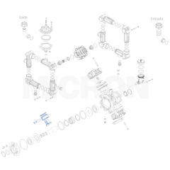 PISTAO MONTADO PARA BOMBA ZETA 170 D75