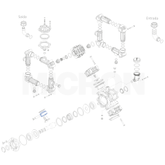 CABECA DO PISTAO EM ALUMINIO D75