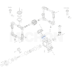 CAMISA DO PISTAO D75 PARA BOMBAS ZETA