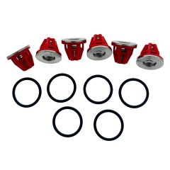 KIT VALVULAS DE RETENCAO COM ANEIS DE VEDACAO PARA BOMBAS ZETA 70/85/100