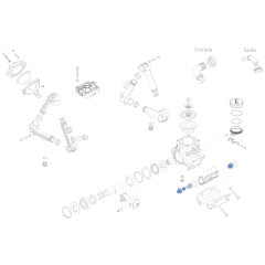 VALVULA DE RETENCAO PARA BOMBAS ZETA 70/85/100